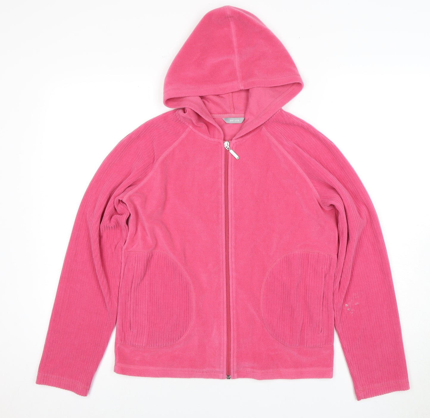 Marks and Spencer Women's Pink Hoodie, Size 14