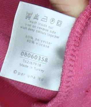 Marks and Spencer Women's Pink Hoodie, Size 14