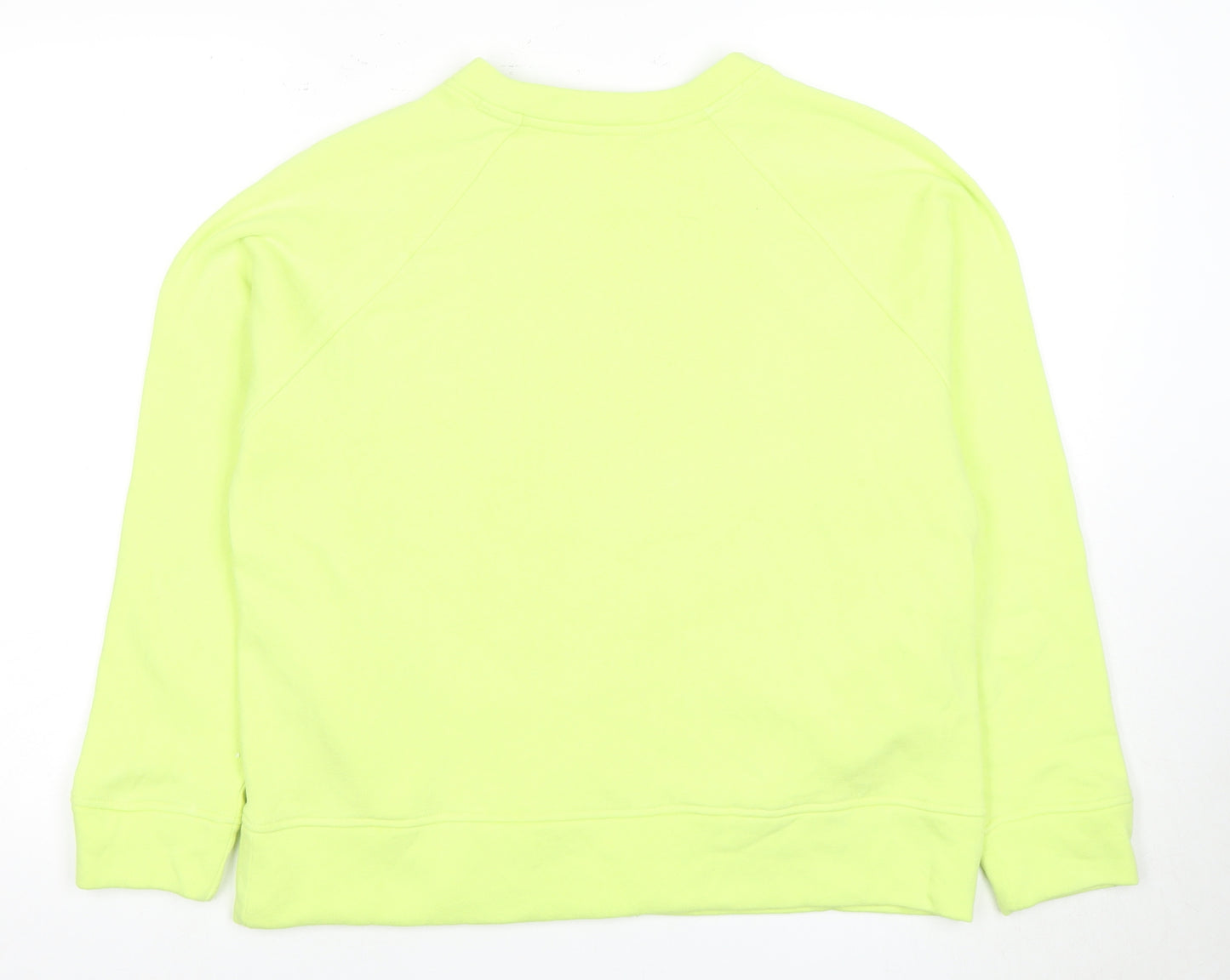 Marks and Spencer Women's Yellow Sweatshirt Size 12