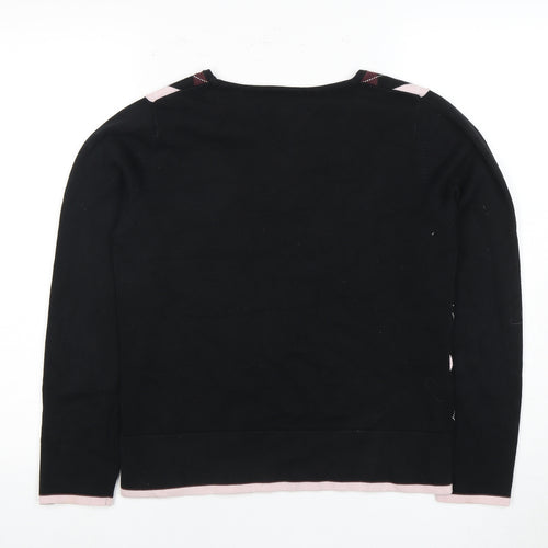 Next Women's Argyle Pullover Jumper Size 14