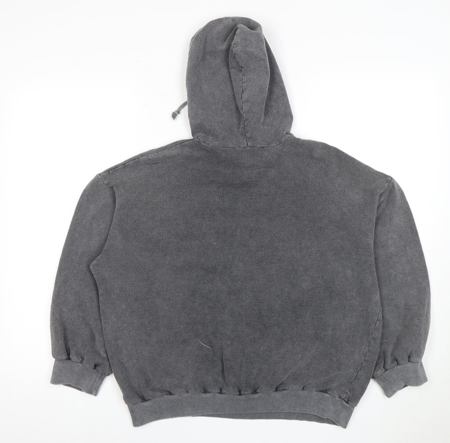 Boohoo Women's Grey Pullover Hoodie Size 8
