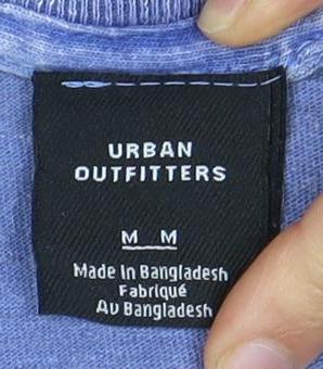 Urban Outfitters Mens Blue M Crew Neck T-Shirt