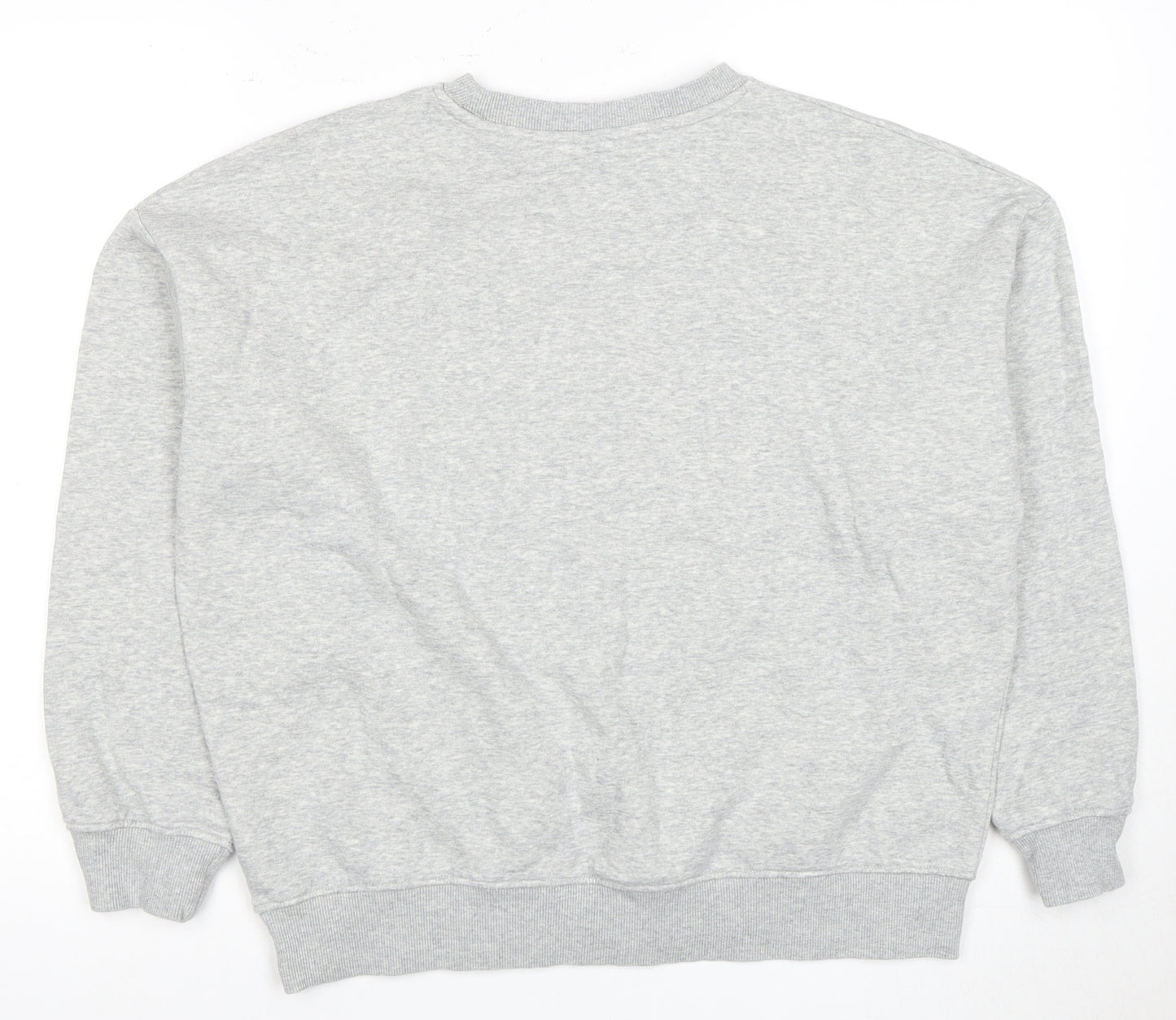 H&M Grey Christmas Cartoon Sweatshirt M