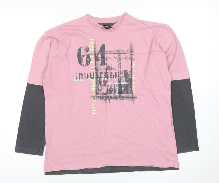 Next Girls Pink Graphic Print Long Sleeve T-Shirt 11-12 Years