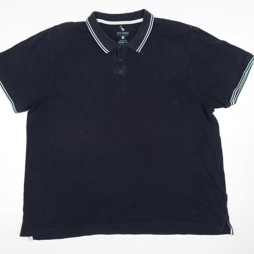 5th Shore Men's 3XL Blue Polo Shirt