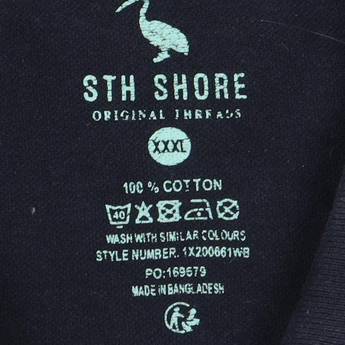 5th Shore Men's 3XL Blue Polo Shirt