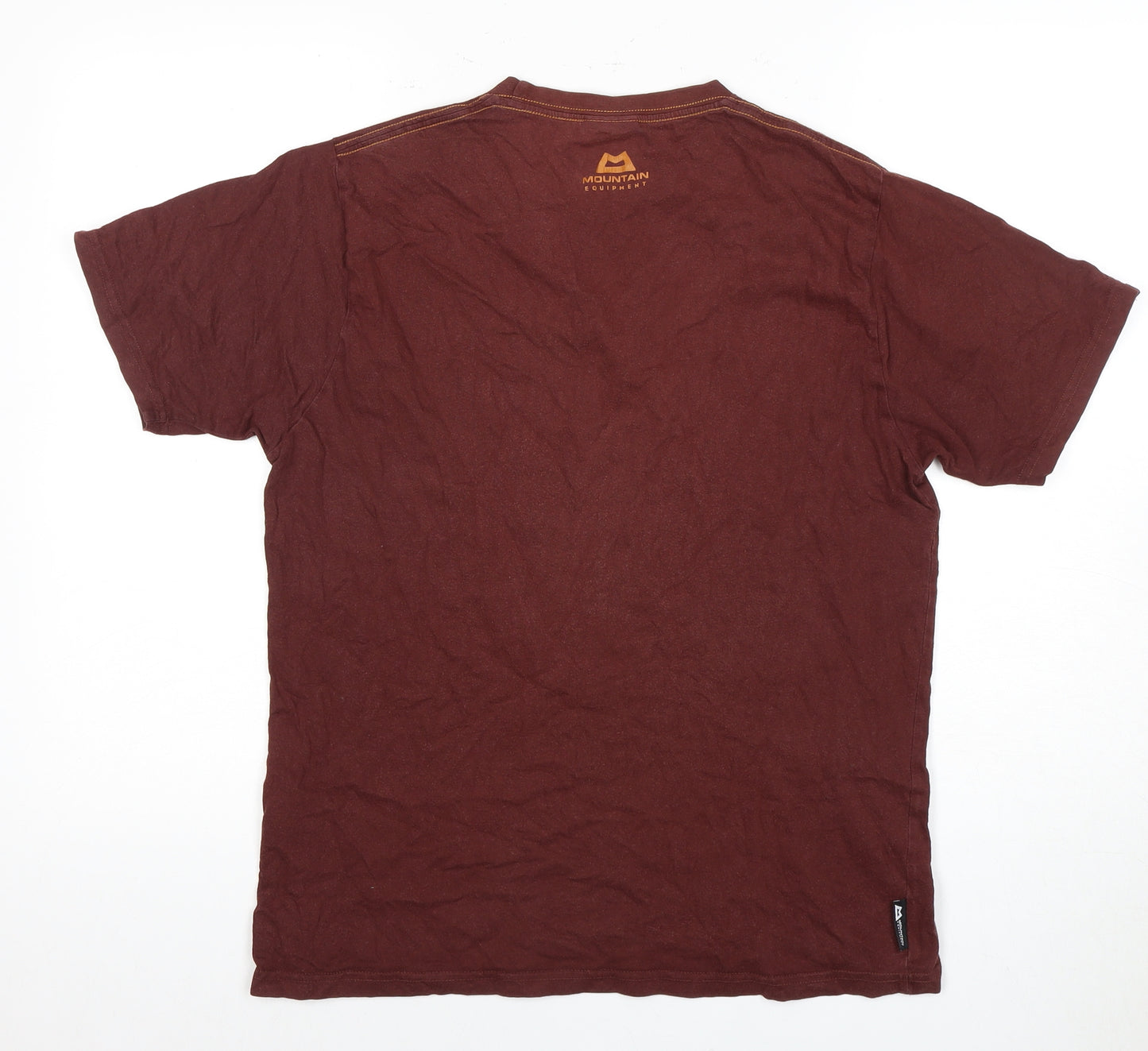 Mountain Equipment Men's Brown Graphic T-Shirt M