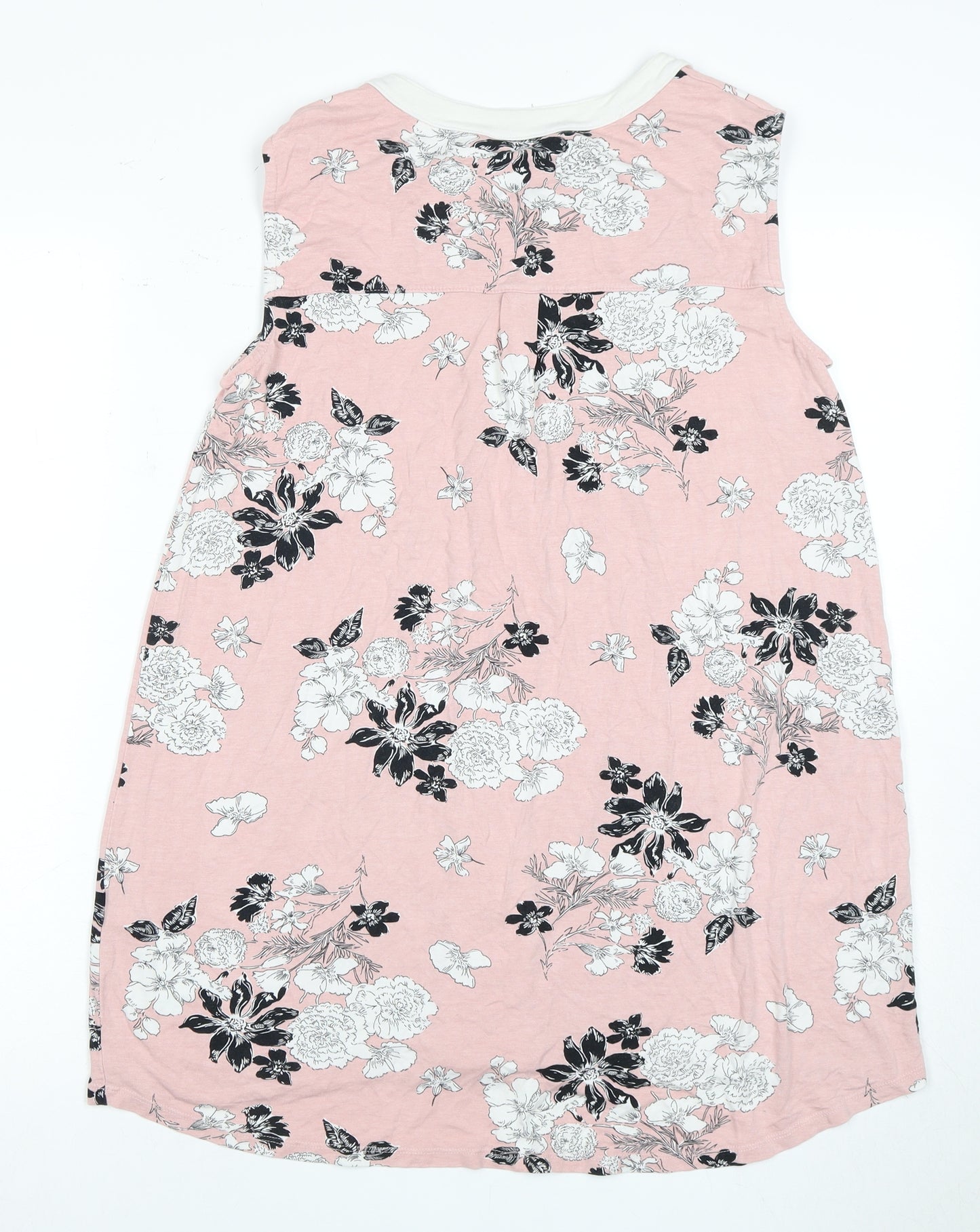 Yours Women Pink Floral Shift Dress Size 18