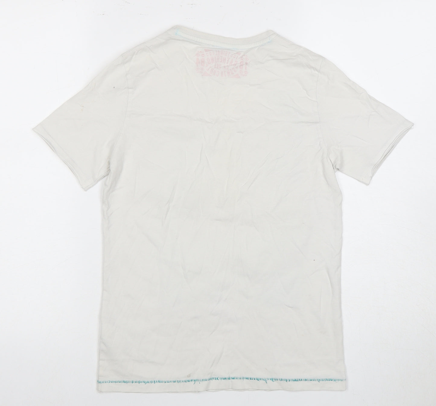 Marks and Spencer Boys White Graphic T-Shirt 11-12 Years
