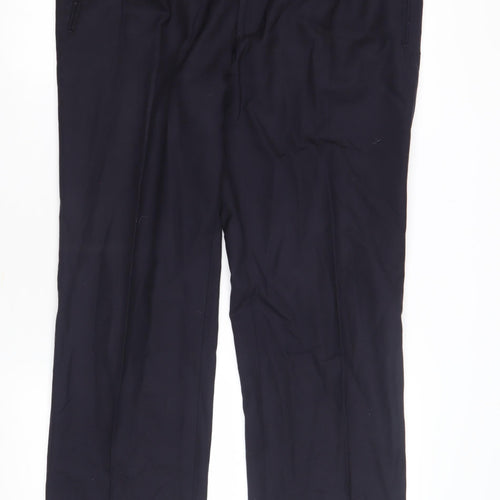 Men's Black Dress Pants Size 27 Formal Trousers
