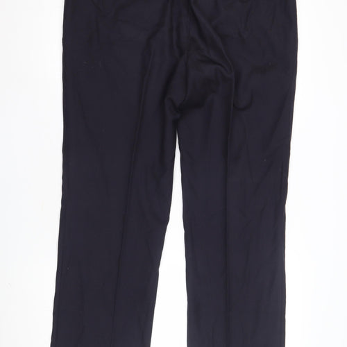 Men's Black Dress Pants Size 27 Formal Trousers