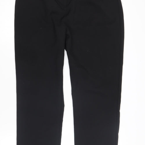 Essentials by Et Vous Women's Black Straight Leg Trousers Size 14
