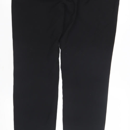 Essentials by Et Vous Women's Black Straight Leg Trousers Size 14