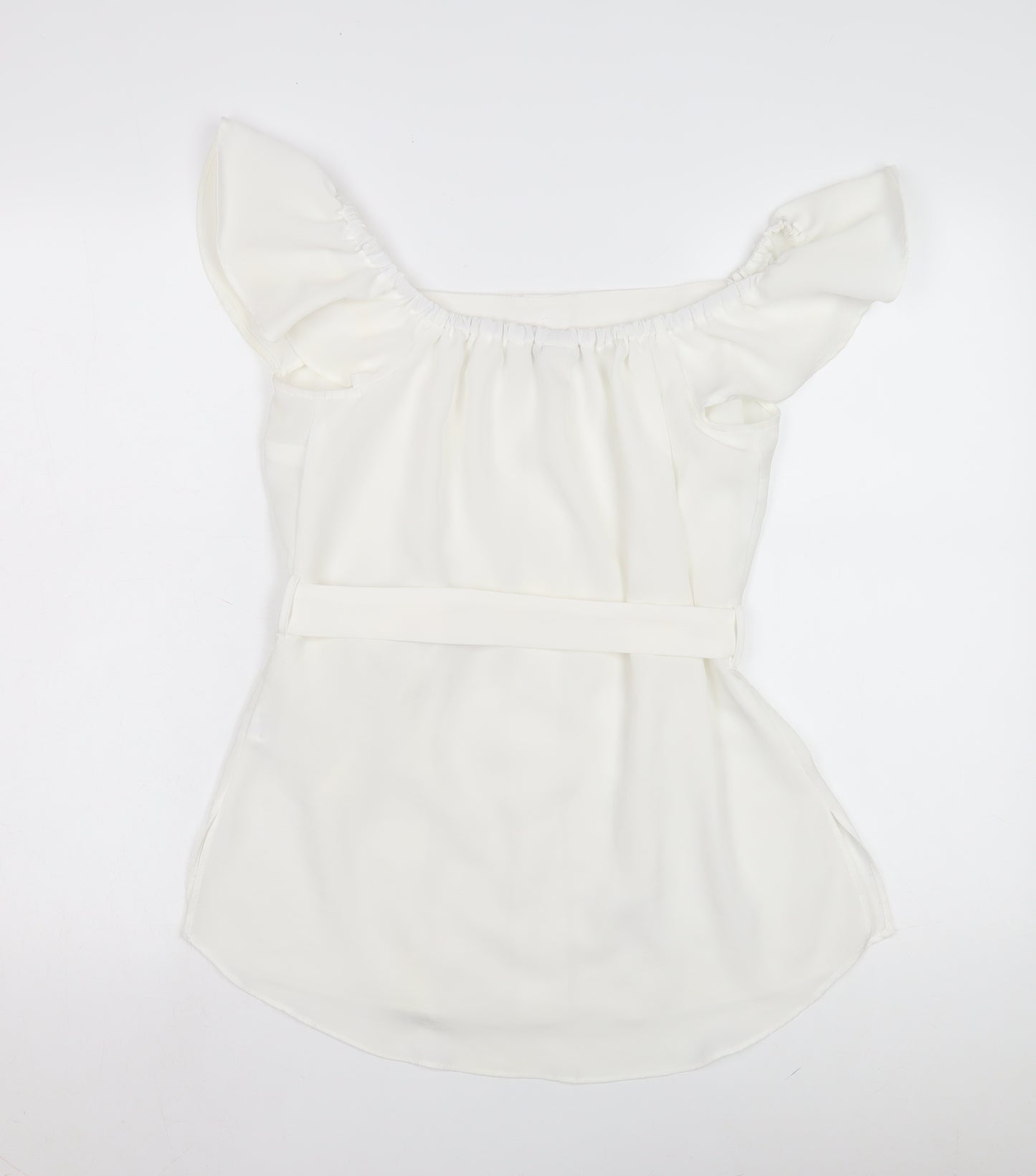 River Island Women's White Off the Shoulder Blouse