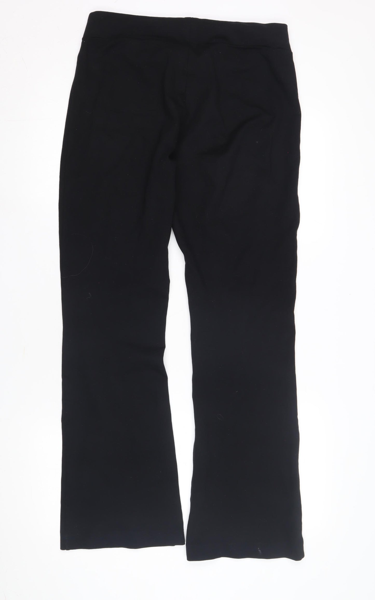 Marks and Spencer Women's Black Flared Trousers Size 14