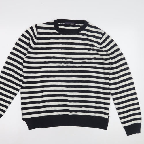 Marks and Spencer Women's Striped Pullover Jumper Size 14