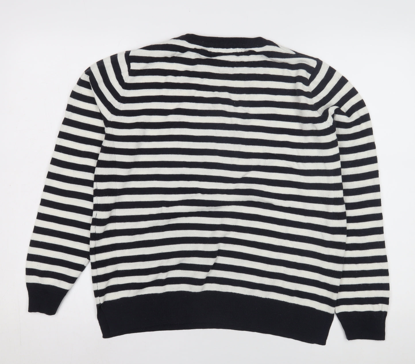 Marks and Spencer Women's Striped Pullover Jumper Size 14