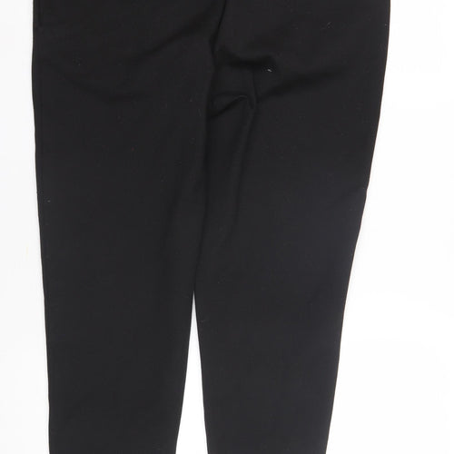 Zara Women's Black Jogger Trousers - Size M