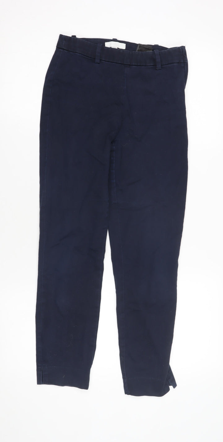 H&M Women's Blue Chino Trousers, Size 8