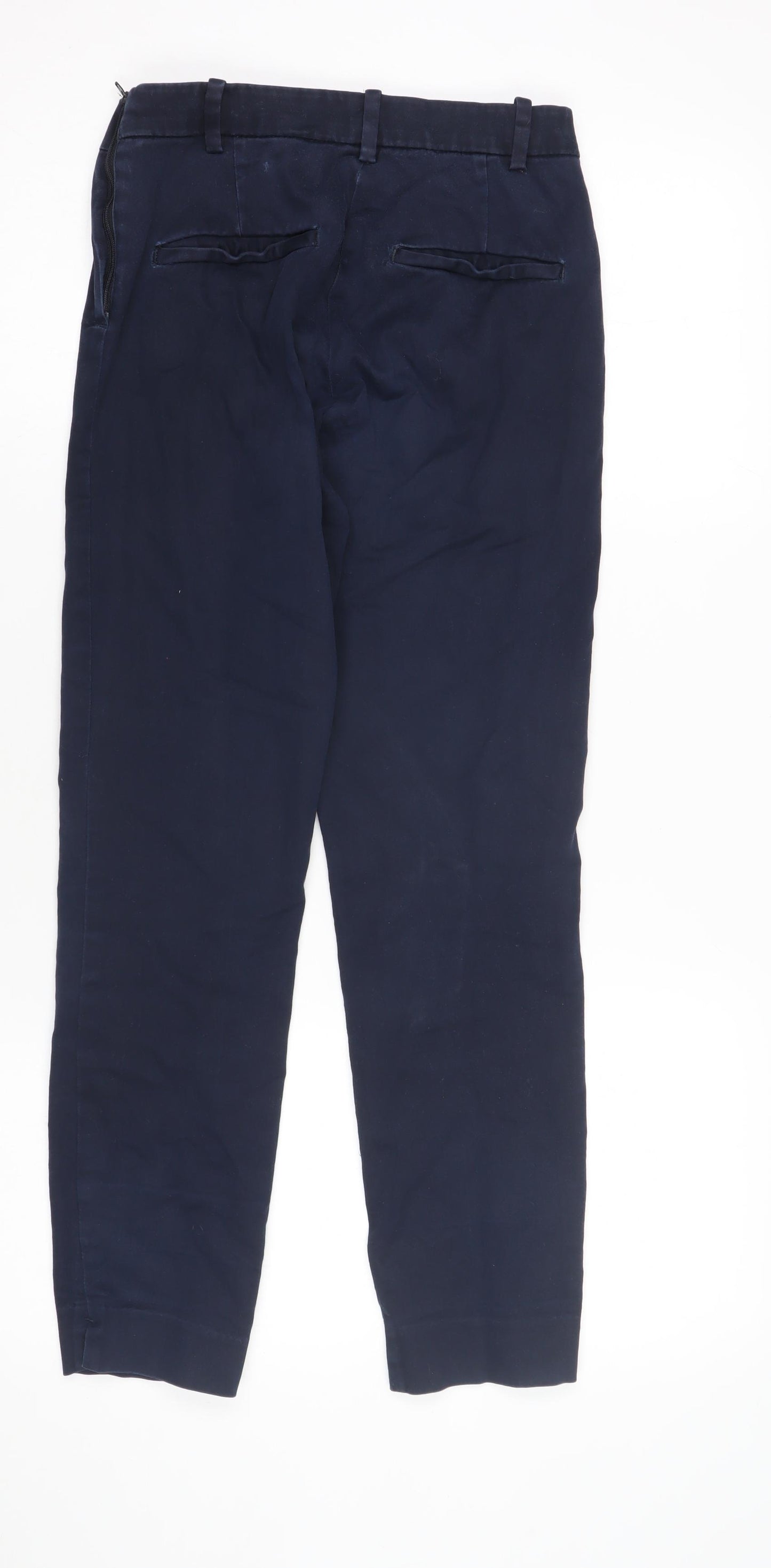 H&M Women's Blue Chino Trousers, Size 8
