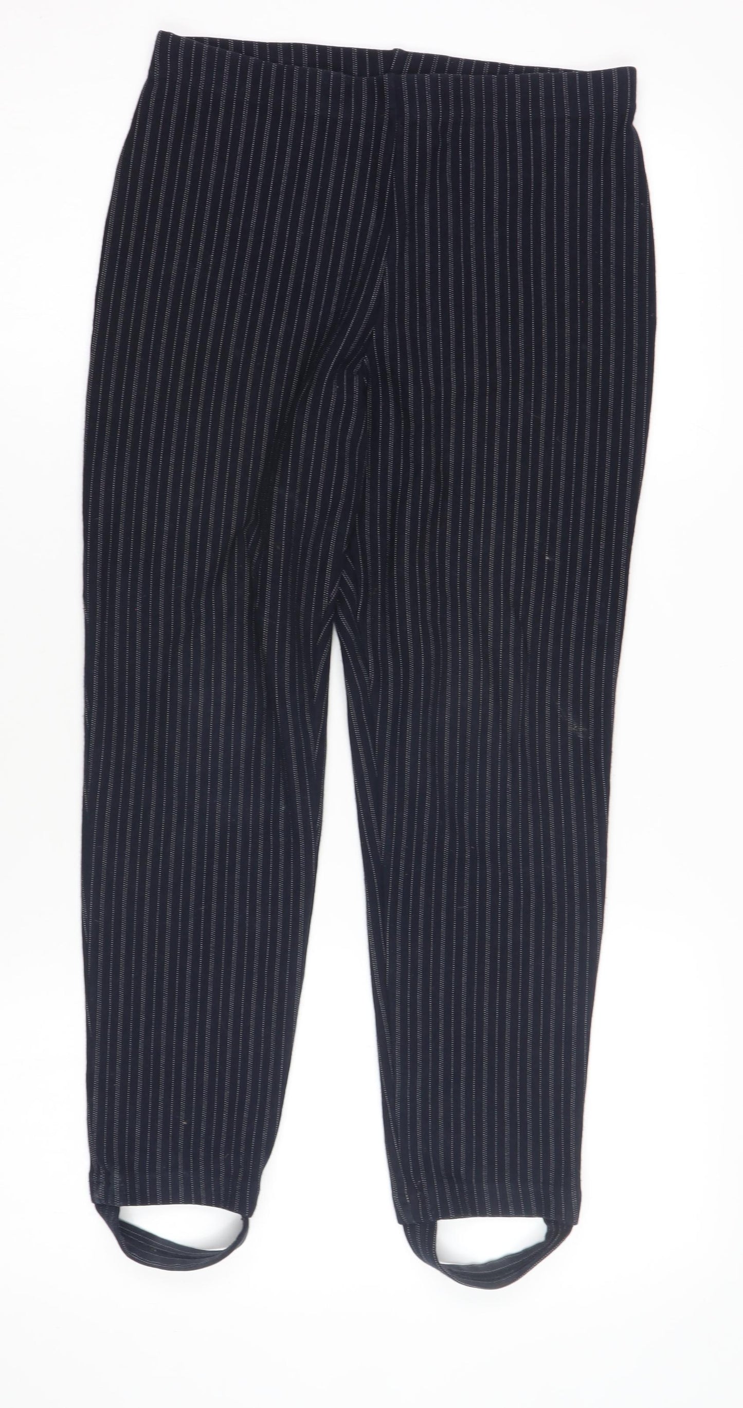Marks and Spencer Women's Black Stirrup Leggings Size 12
