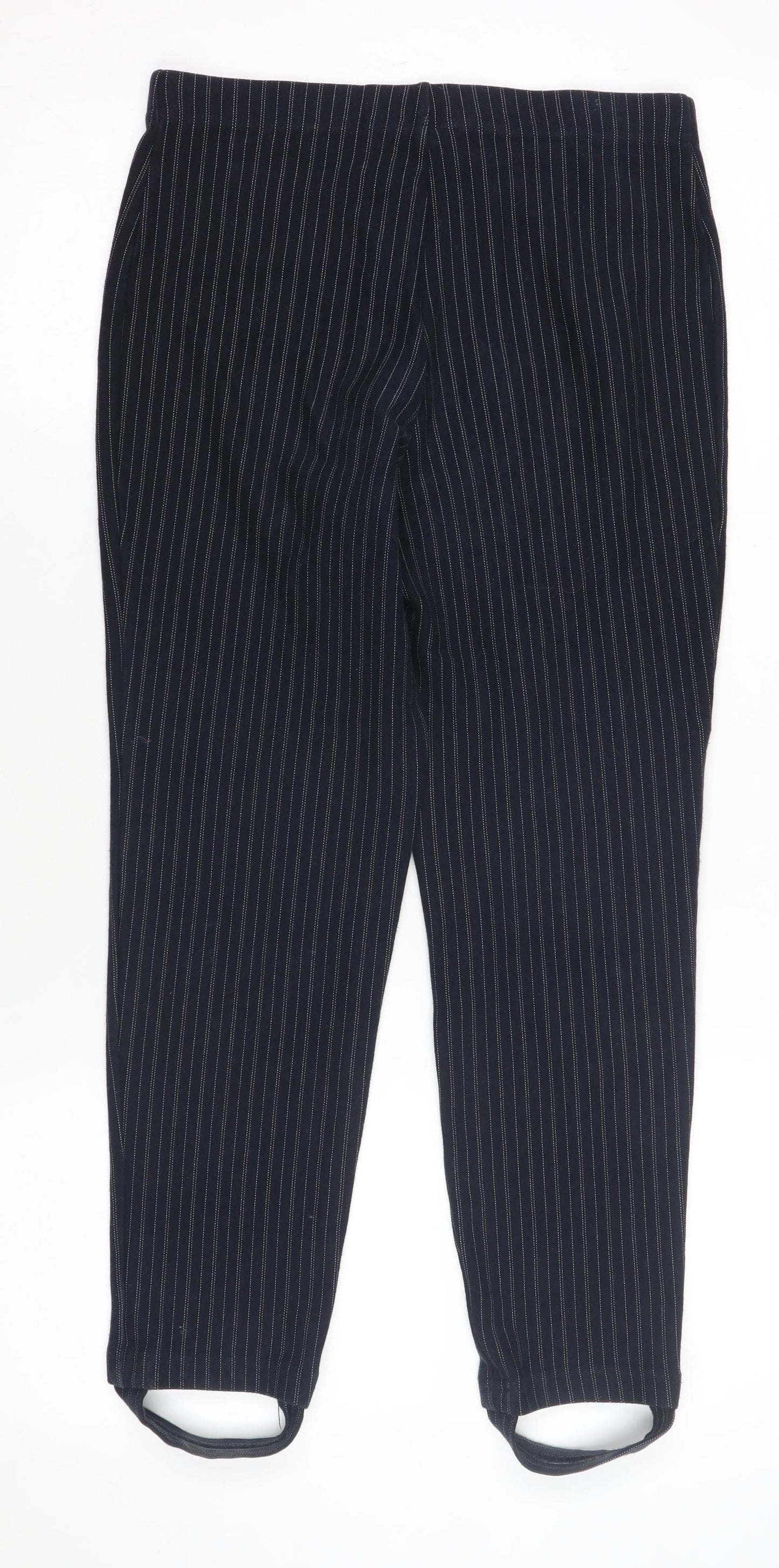Marks and Spencer Women's Black Stirrup Leggings Size 12