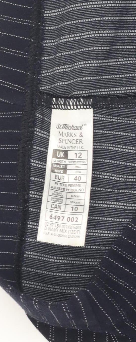 Marks and Spencer Women's Black Stirrup Leggings Size 12
