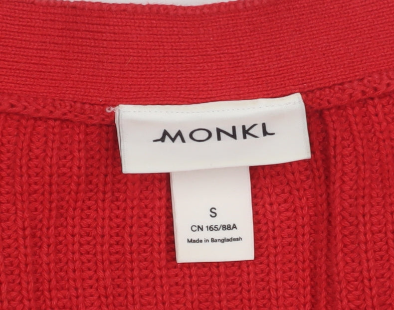 Monki Women's Multicoloured Striped Cardigan Size 12