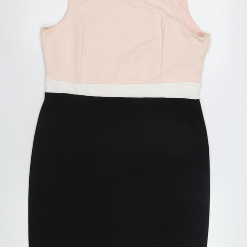 Select Women's Black Bodycon Dress Size 16 Sleeveless