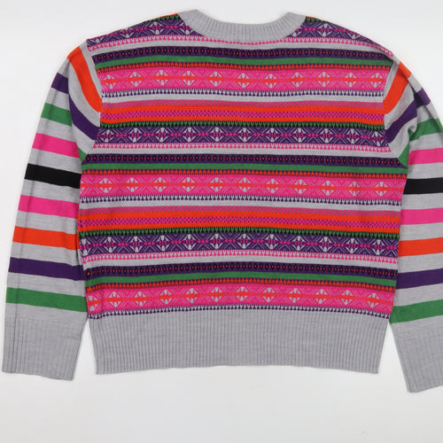Next Women's Multicoloured Pullover Jumper M