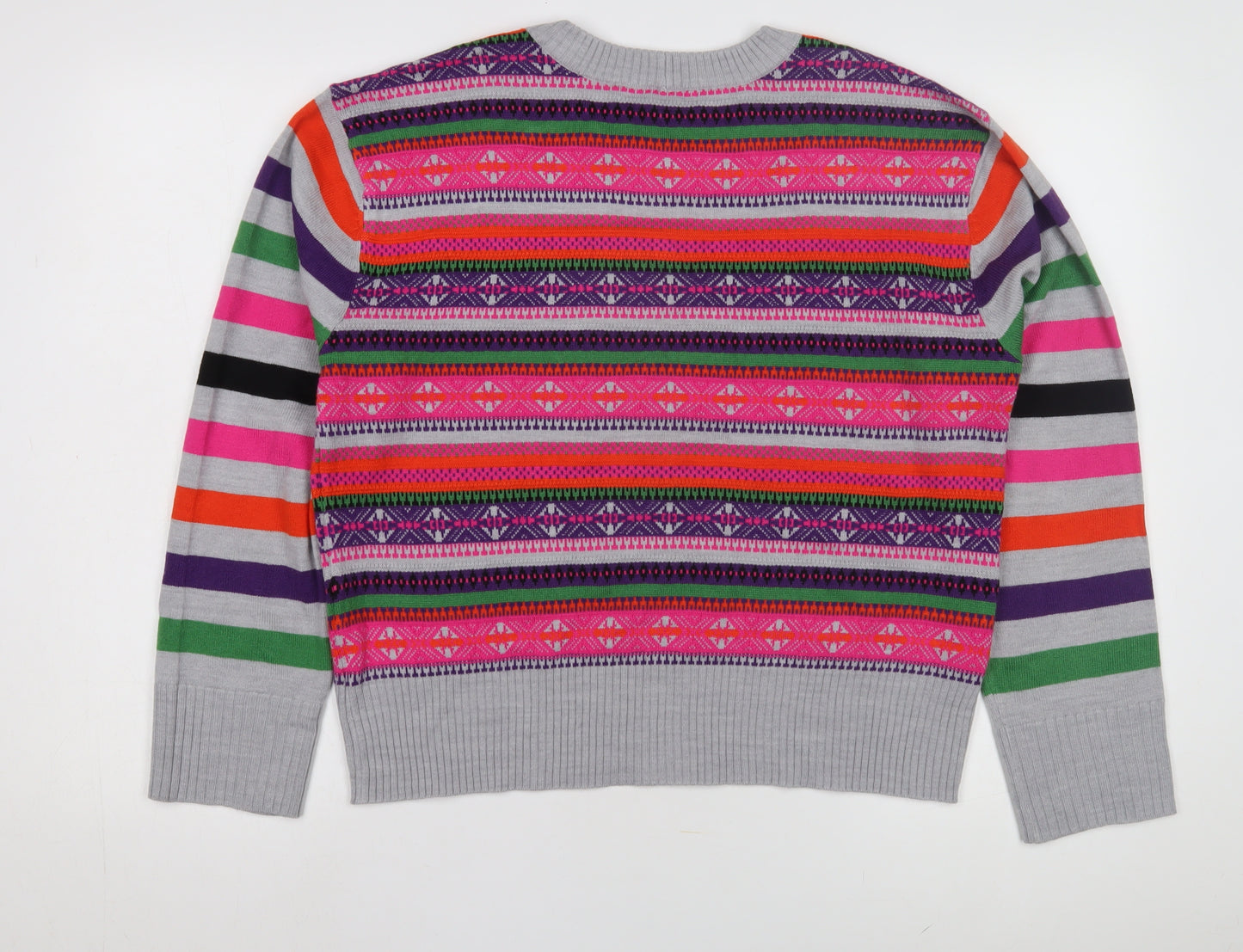 Next Women's Multicoloured Pullover Jumper M