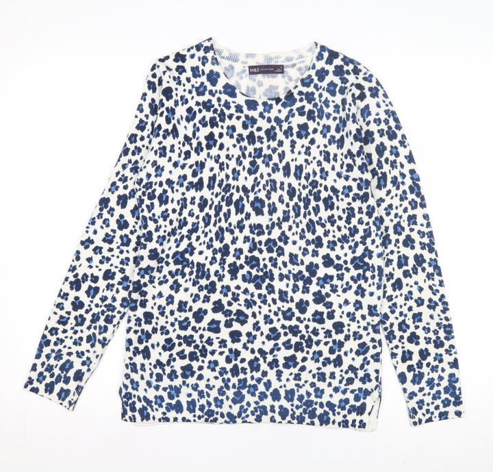 Marks and Spencer Women's Multicoloured Jumper Size 8