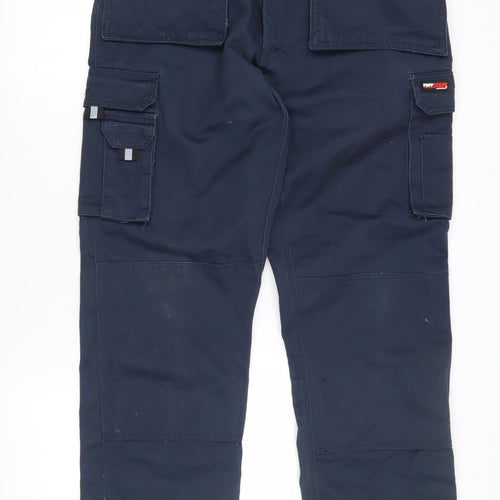 TuffStuff Men's Blue Cargo Trousers 34