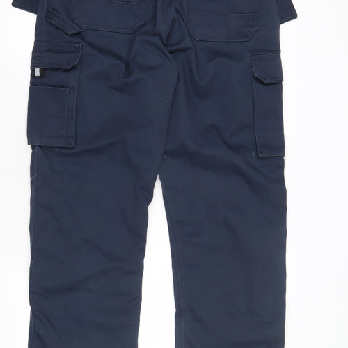 TuffStuff Men's Blue Cargo Trousers 34