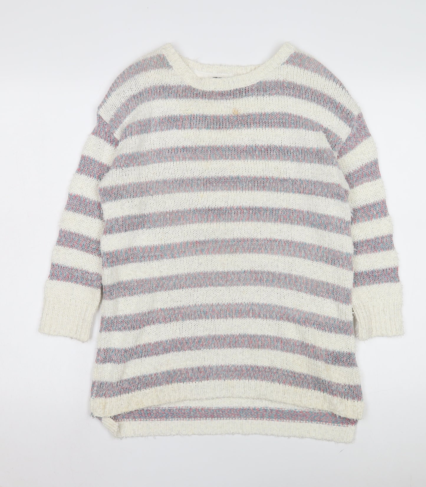 Marks and Spencer Women's Multicoloured Striped Jumper