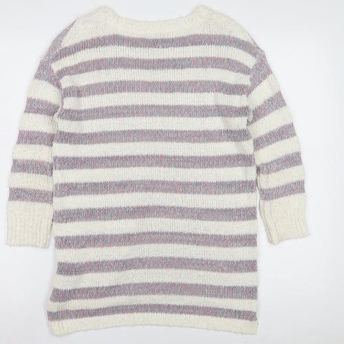 Marks and Spencer Women's Multicoloured Striped Jumper