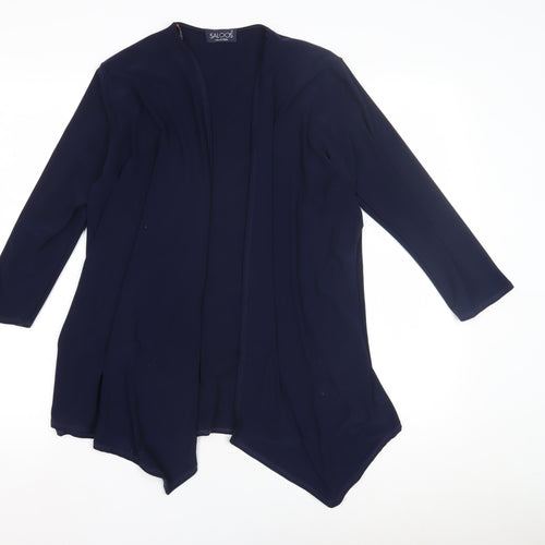 Saloos Women's Blue Long Sleeve Cardigan
