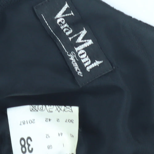 Vera Mont Women's Black Sleeveless Dress Size 10