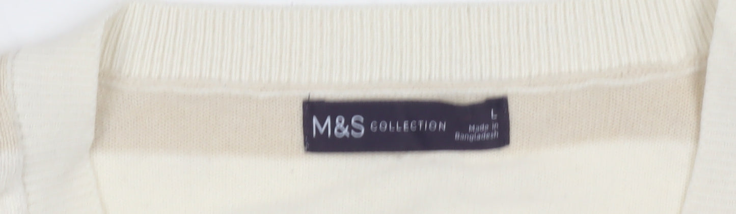 Marks and Spencer Women's Multicoloured L Pullover Jumper