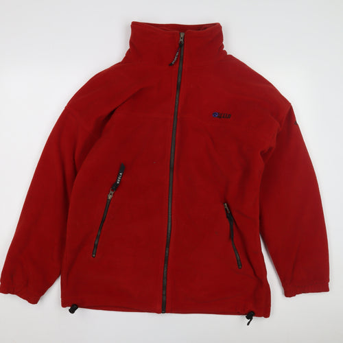 Keela Men's Red Fleece Jacket, Size S, Full Zip