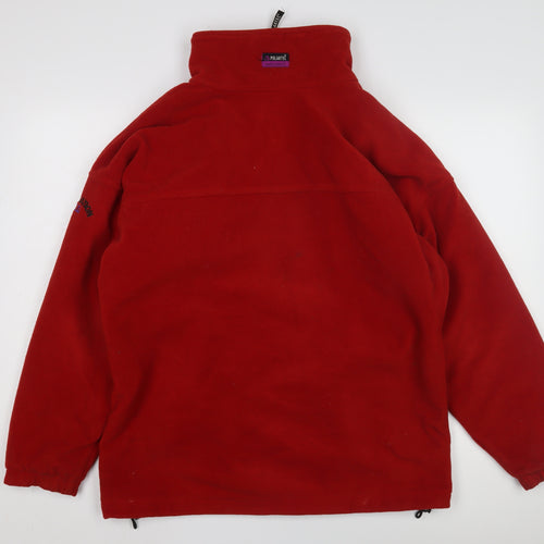 Keela Men's Red Fleece Jacket, Size S, Full Zip