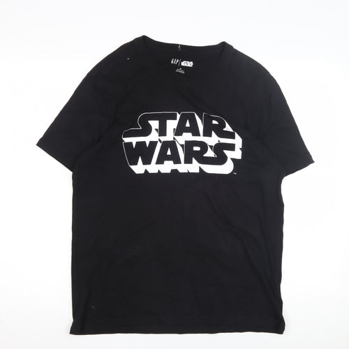 Gap Men's Black Star Wars T-Shirt M