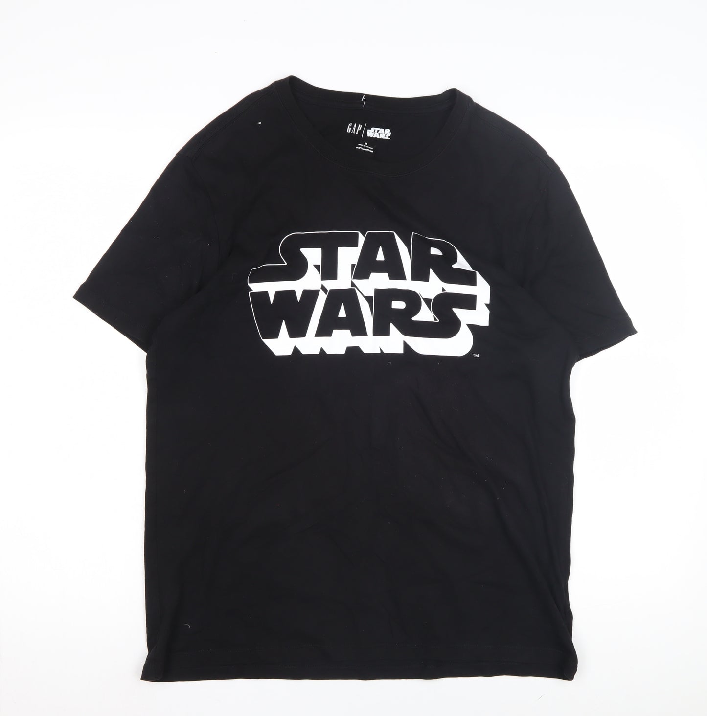 Gap Men's Black Star Wars T-Shirt M
