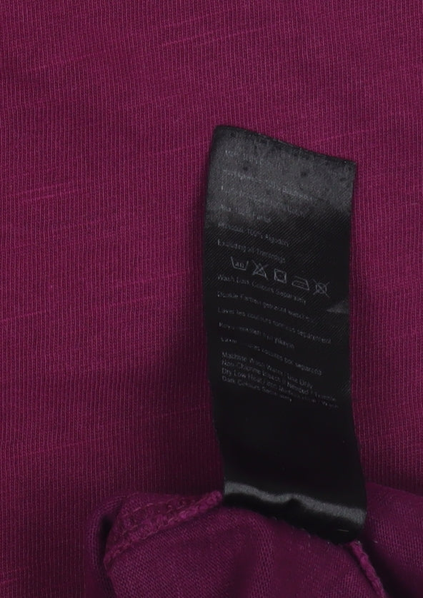 Joules Men's Purple T-Shirt, Medium, Crew Neck