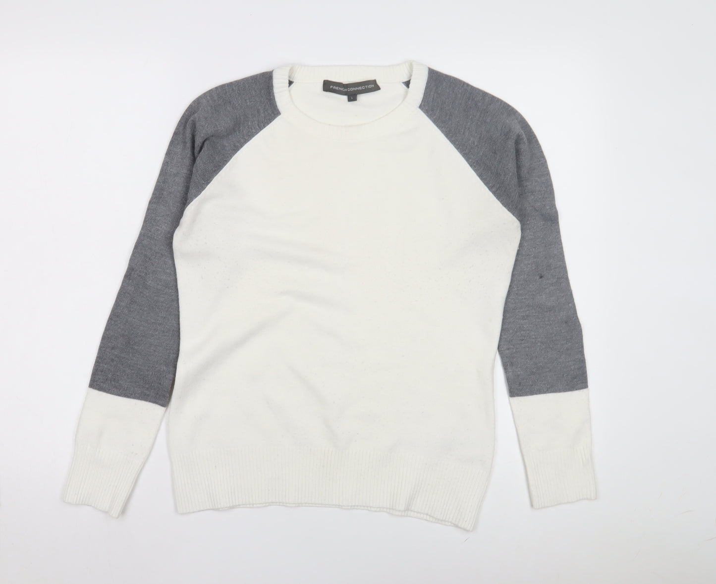 French Connection Men’s Grey Pullover Jumper L