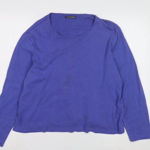Hawkshead Women’s Blue Long Sleeve T-Shirt Size LL