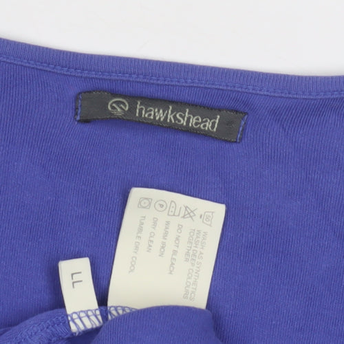 Hawkshead Women’s Blue Long Sleeve T-Shirt Size LL