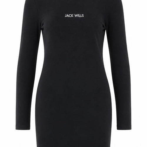 Jack Wills Women’s Black Long Sleeve Dress Size 10