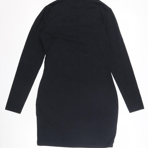 Jack Wills Women’s Black Long Sleeve Dress Size 10