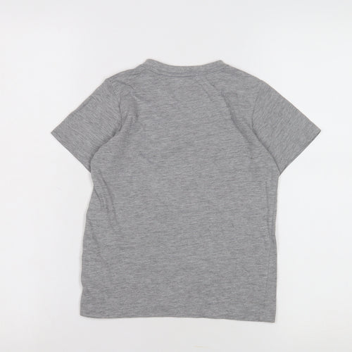 Converse Boys' Grey T-Shirt, 5-6 Years, Graphic Logo Style